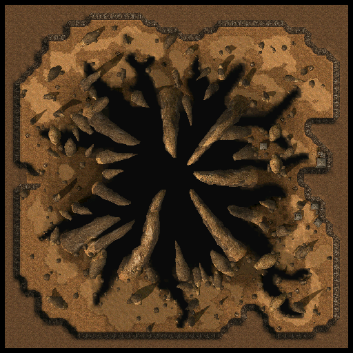 Dimension Crack in Sograt Desert